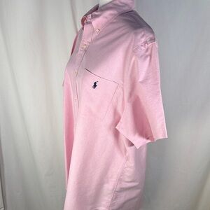 Polo by Ralph Lauren Men's Soft Pink Button Down Shirt